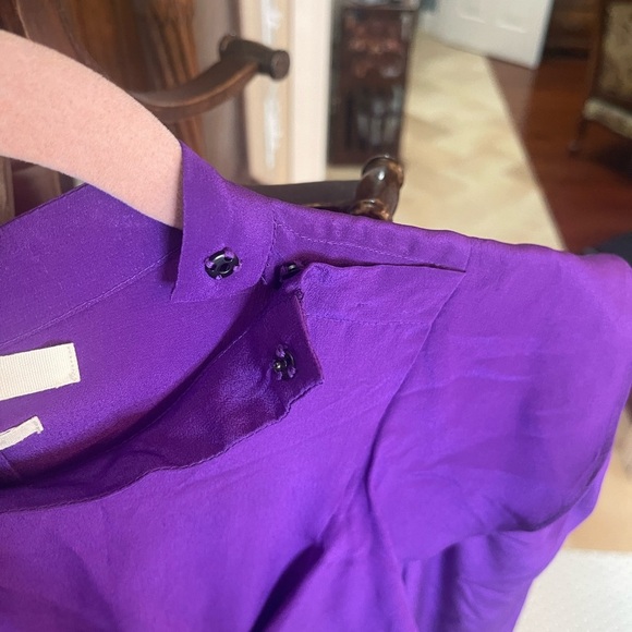 ETOILE ISABEL MARANT Yoana Long-Sleeve Ruffle Short Dress EUC - Picture 7 of 10